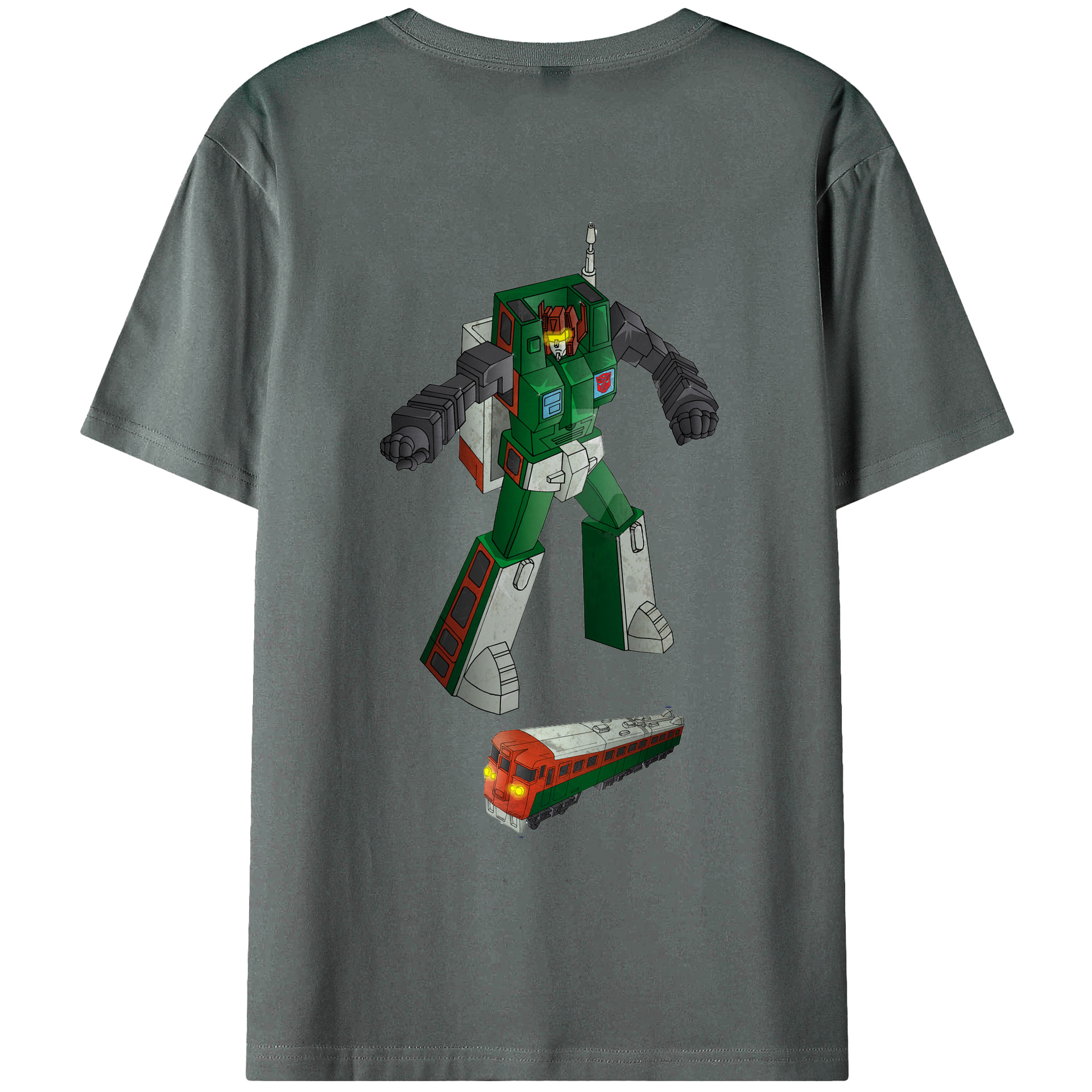 （画像用）  綿100％ メンズ半袖Tシャツ（バックプリント） 通気性